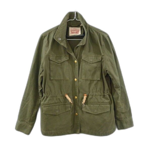 Levi's Army Military Field Jacket - Olive Green S - Picture 1 of 6